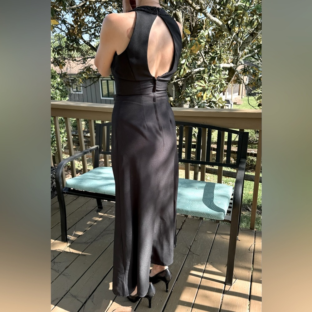 New Image Vintage Black Long Dress Size S - Picture 4 of 15
